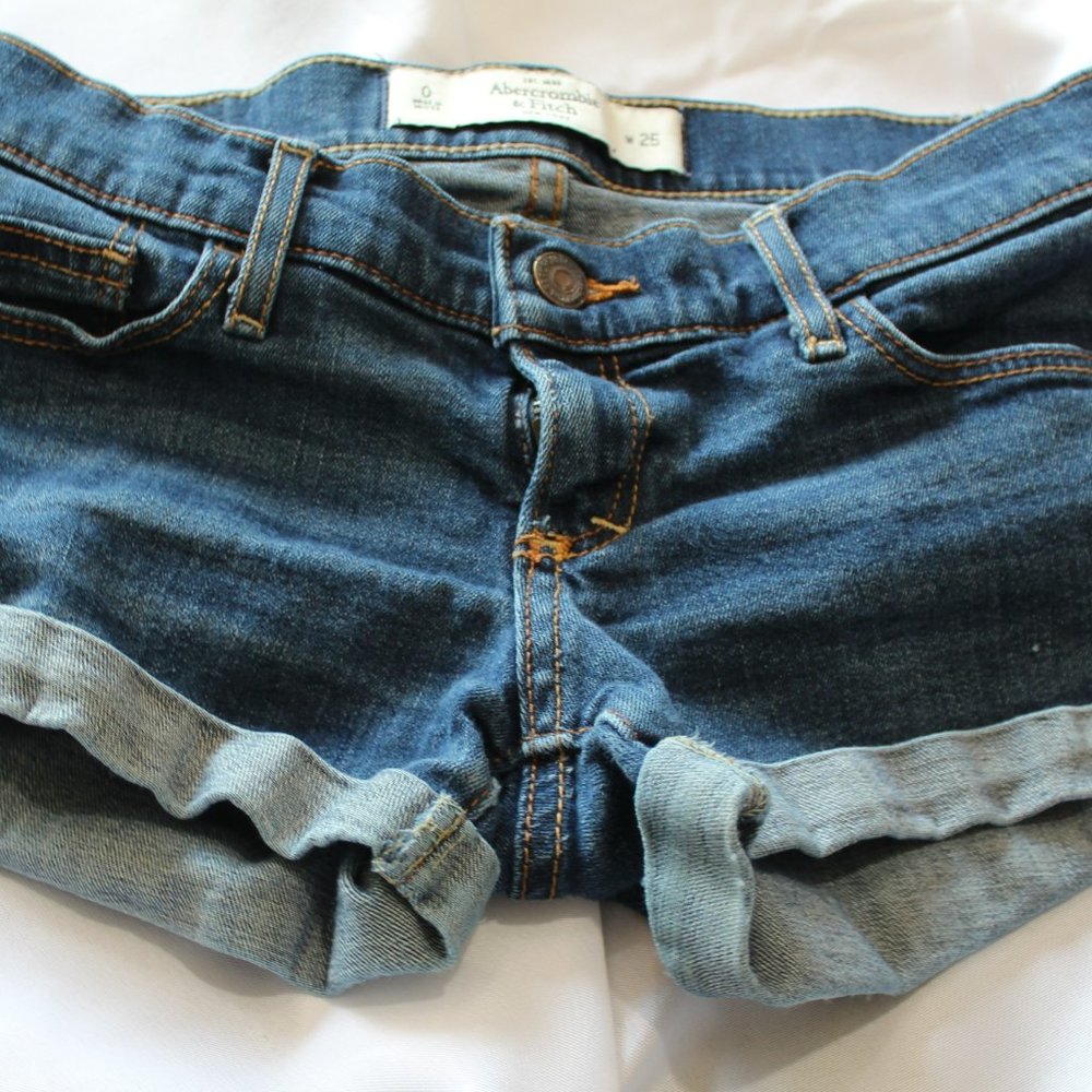 denim shorts - Picture 4 of 5